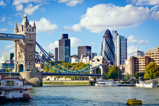 London skyline